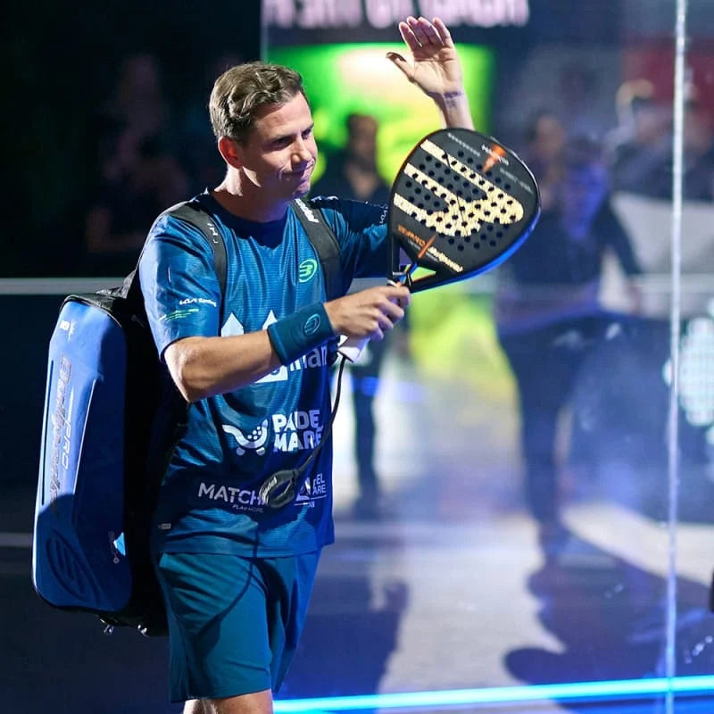 BULLPADEL HACK PAQUITO NAVARRO BLACK/BLUE BAG