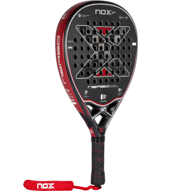 NOX NERBO WPT 18K LUXURY SERIES 2023 RACKET + COVER