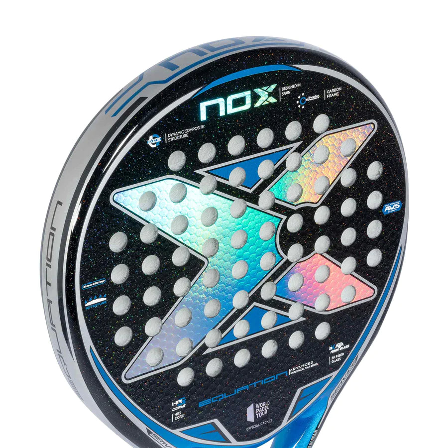 NOX EQUATION WPT ADVANCED SERIES 2023 RACKET + COVER