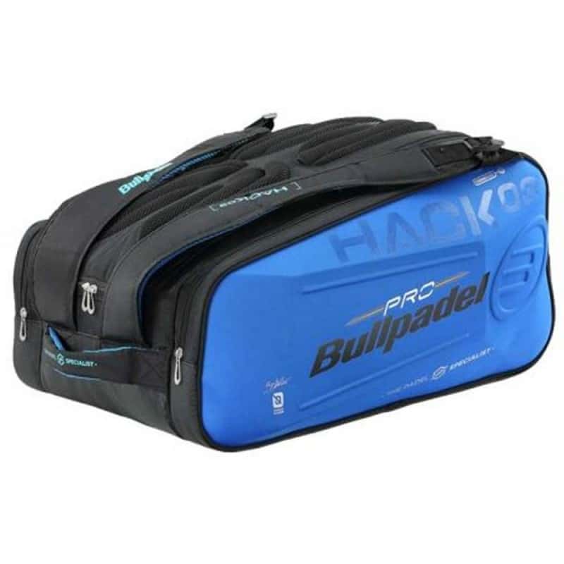 BULLPADEL HACK PAQUITO NAVARRO BLACK/BLUE BAG