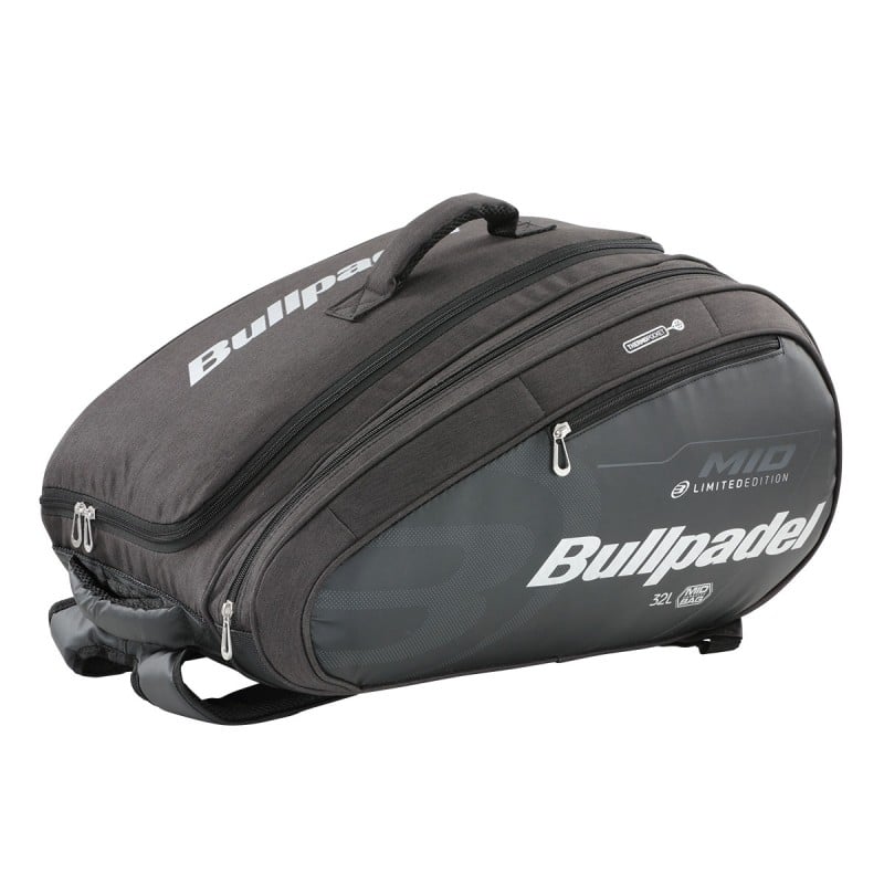 BULLPADEL LIMITED EDITION BLACK RACKET BAG