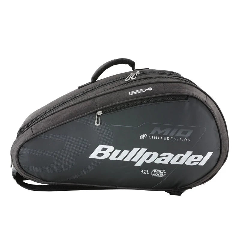 BULLPADEL LIMITED EDITION BLACK RACKET BAG