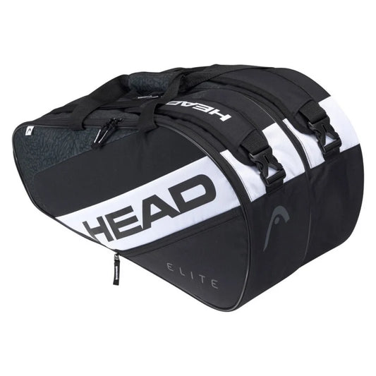 HEAD ELITE PADEL SUPERCOMBI BLACK/WHITE BAG