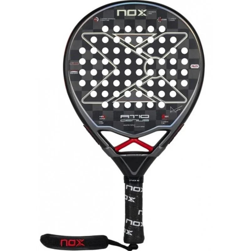 NOX AT10 GENIUS 18K AGUSTIN TAPIA 2023 RACKET + COVER